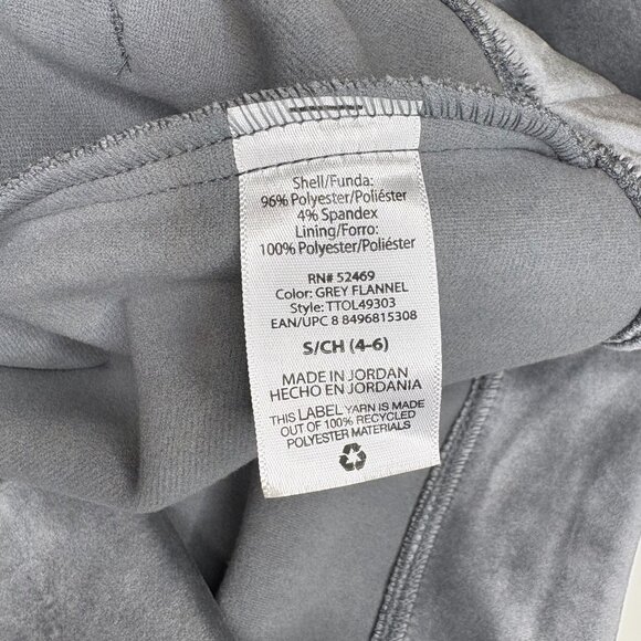 Time‎ & Tru Velour Full Zip Hooded Sweater Womens Sz Small (4-6) Gray Glam Comfy - Picture 3 of 7